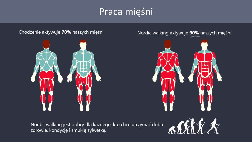 Zalety nordic walking